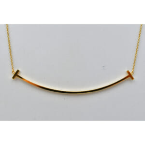 ティファニー Tスマイル ラージ ネックレス YG 買取実績【買取日：2025年10月7日】