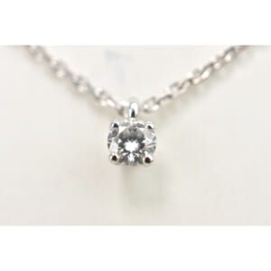 ショーメ ダイヤネックレス WG 0.25ct 買取実績【買取日：2025年10月5日】