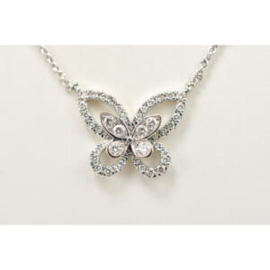 グラフ マルチバタフライシルエット ダイヤネックレス WG 買取実績【買取日：2025年9月30日】