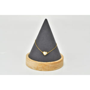 ヴァンクリーフ＆アーペル スウィートアルハンブラ ハート ブレスレット マザーオブパール 750YG 買取実績【買取日：2025年10月3日】