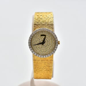 ピアジェ レディースウォッチ パヴェ文字盤 YG/QZ 買取実績【買取日：2025年10月1日】