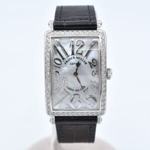 フランク ミュラー ロングアイランド シェル文字盤 SS×革/QZ 952QZRELMOPD1RCD8 買取実績【買取日：2025年10月18日】