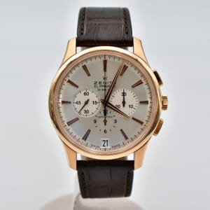 ゼニス キャプテン エルプリメロ クロノグラフ シルバー文字盤 YG×革/AT 18.2110.400/01.C498 買取実績【買取日：2025年10月5日】