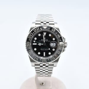 ロレックス GMTマスターⅡ 黒文字盤 ジュビリーブレス SS/AT 126710GRNR 買取実績【買取日：2025年10月7日】