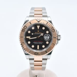 ロレックス ヨットマスター 黒文字盤 SS×PG/AT 126621 買取実績【買取日：2025年10月11日】