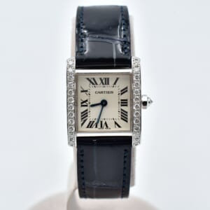 カルティエ タンク ソロ LM WSTA0028 シルバー文字盤 SS×革/QZ 買取