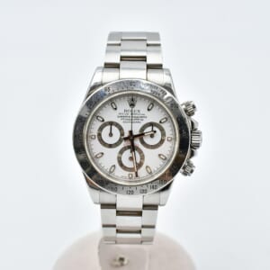 ロレックス デイトナ 白文字盤 SS/AT 116520 買取実績【買取日：2025年10月4日】