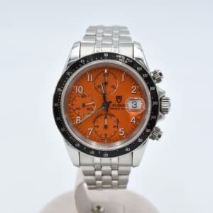 チューダー クロノタイムタイガープリンスデイト オレンジ文字盤 SS/AT 79260P 買取実績【買取日：2025年10月16日】