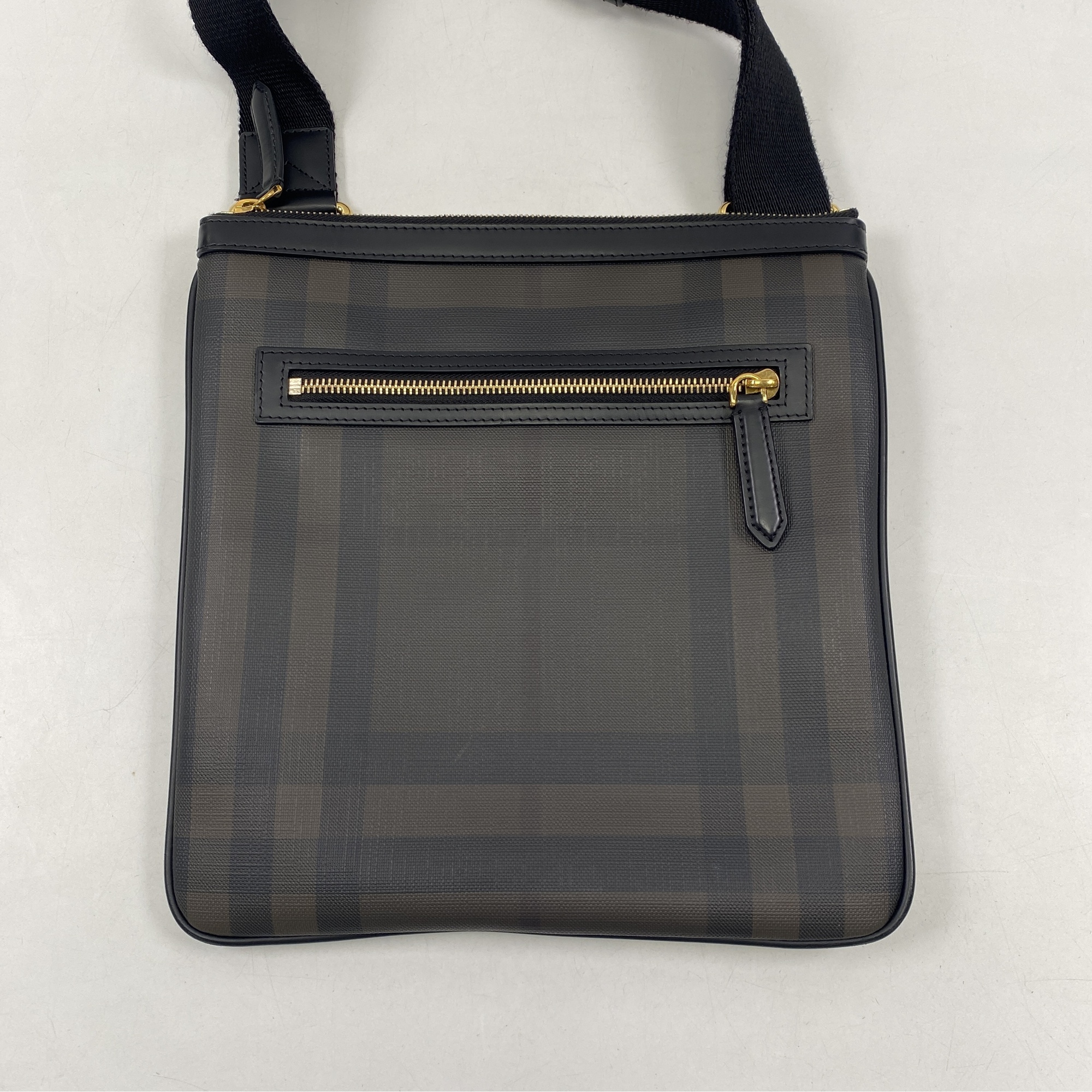 美品/定価10万●バーバリー ショルダーバッグ ノバチェック ロゴ レザー 黒 BURBERRY - オールド バーバリーズ ショルダーバッグ ノバ