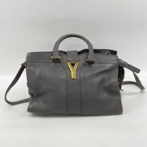 サンローラン サックY カバスシック 2WAYバッグ グレー系 レザー 買取実績【買取日：2025年10月24日】