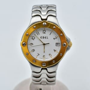 エベル スポーツウェーブ 白文字盤 SS×GP/QZ E6187631 買取実績【買取日：2025年10月15日】