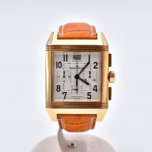 ジャガー・ルクルト レベルソ スクアドラ クロノグラフ シルバー文字盤 PG×革/AT Q7012420 買取実績【買取日：2025年10月19日】