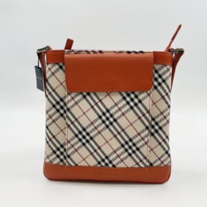 バーバリー ノバチェック ショルダーバッグ レザー×キャンバス 買取実績【買取日：2025年10月22日】