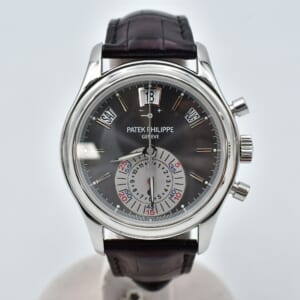 パテック フィリップ アニュアルカレンダー クロノグラフ グレー文字盤 Pt×革/AT 5960P‐001 買取実績【買取日：2025年10月18日】
