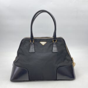プラダ テスート ボストン ハンドバック 黒 ナイロン BN0281 買取実績【買取日：2025年10月26日】