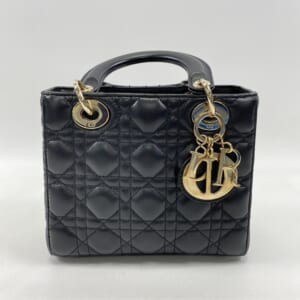 ディオール マイレディディオール ミディアム カナージュ GD金具 黒 買取実績【買取日：2025年10月26日】