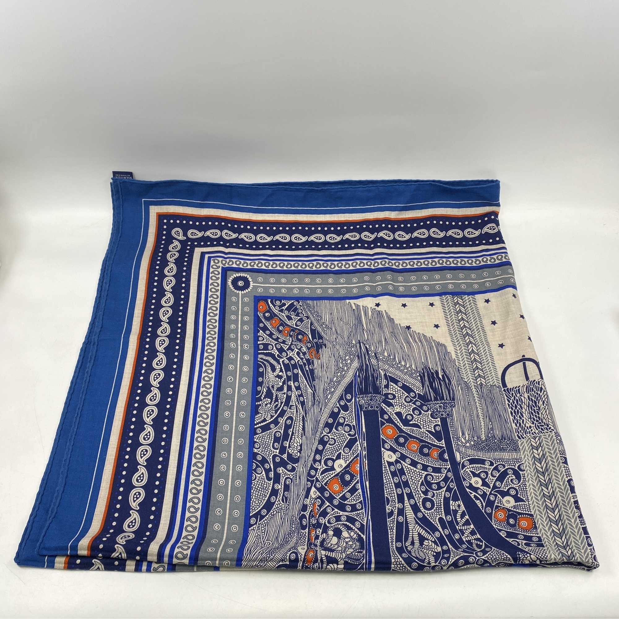 エルメス カレジュアン 140 高官の鞍 カシミヤ×シルク 買取実績【買取