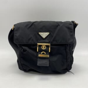プラダ テスート ショルダーバッグ 黒 GD金具 買取実績【買取日：2025年10月23日】