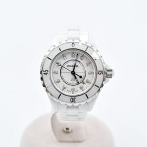 シャネル J12 白文字盤 12PD CE/QZ H1628 買取実績【買取日：2025年10月22日】