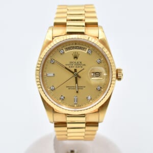ロレックス デイデイト シャンパン文字盤 YG/AT 18038A 買取実績【買取日：2025年10月23日】