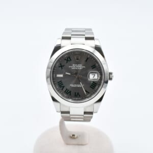 ロレックス デイトジャスト スレートローマ文字盤 SS/AT 126300 買取実績【買取日：2025年10月22日】