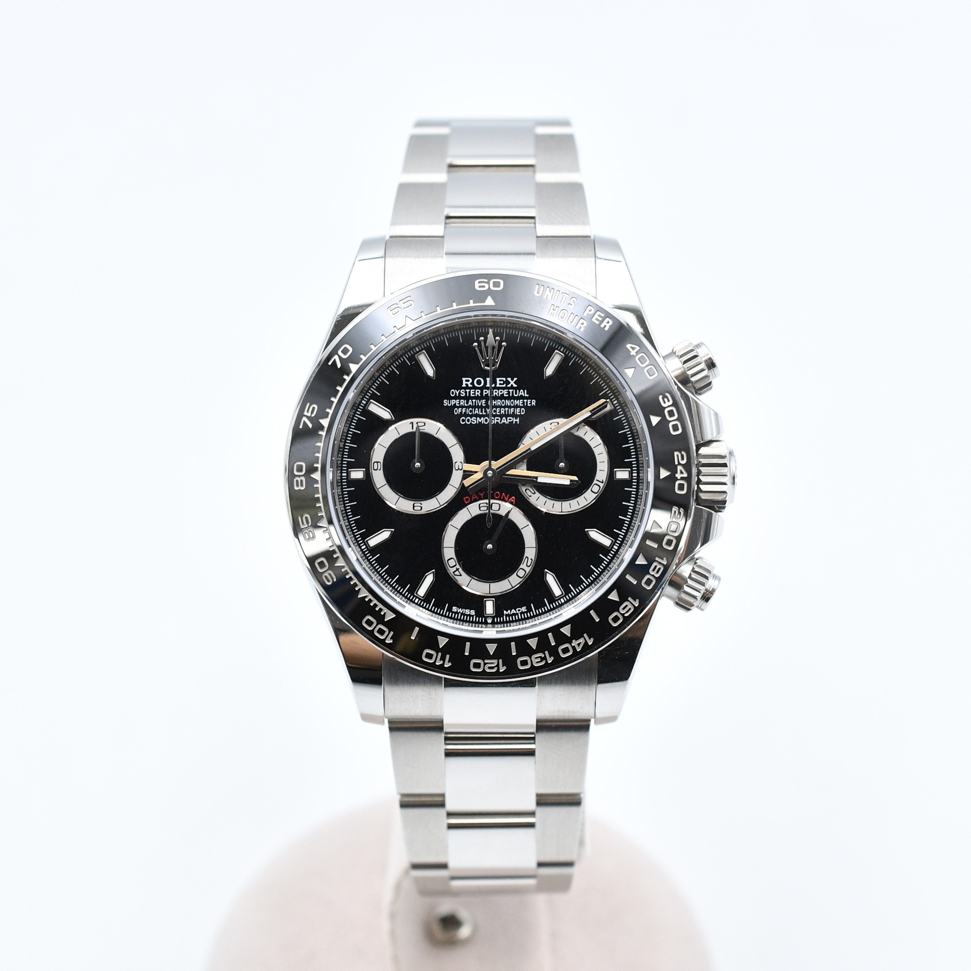 ロレックス デイトナ 黒文字盤 SS/AT SAランク