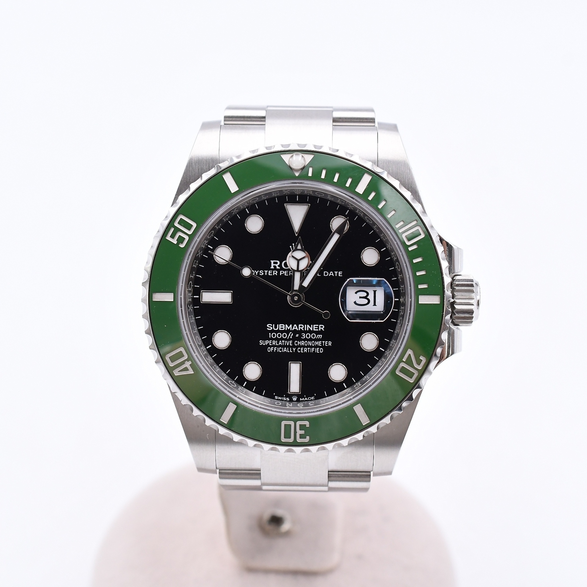 ロレックス サブマリーナー 黒文字盤 SS/AT Aランク