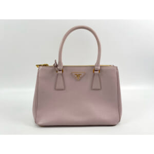 プラダ スタッズ チェーンショルダーバッグ 黒×白 レザー 1BD147