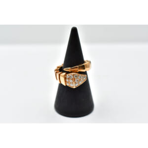 ブルガリ セルペンティ ヴァイパー ダイヤリング K18PG AN855318 買取実績【買取日：2025年10月15日】