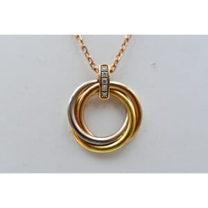 カルティエ トリニティ 5PDネックレス Au750 買取実績【買取日：2025年10月6日】