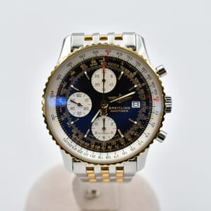 ブライトリング オールドナビタイマー 黒文字盤 SS×YG/AT D142B04NPO 買取実績【買取日：2025年10月3日】