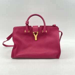 サンローラン プチカバス ショルダーバッグ ピンク レザー 買取実績【買取日：2025年10月18日】