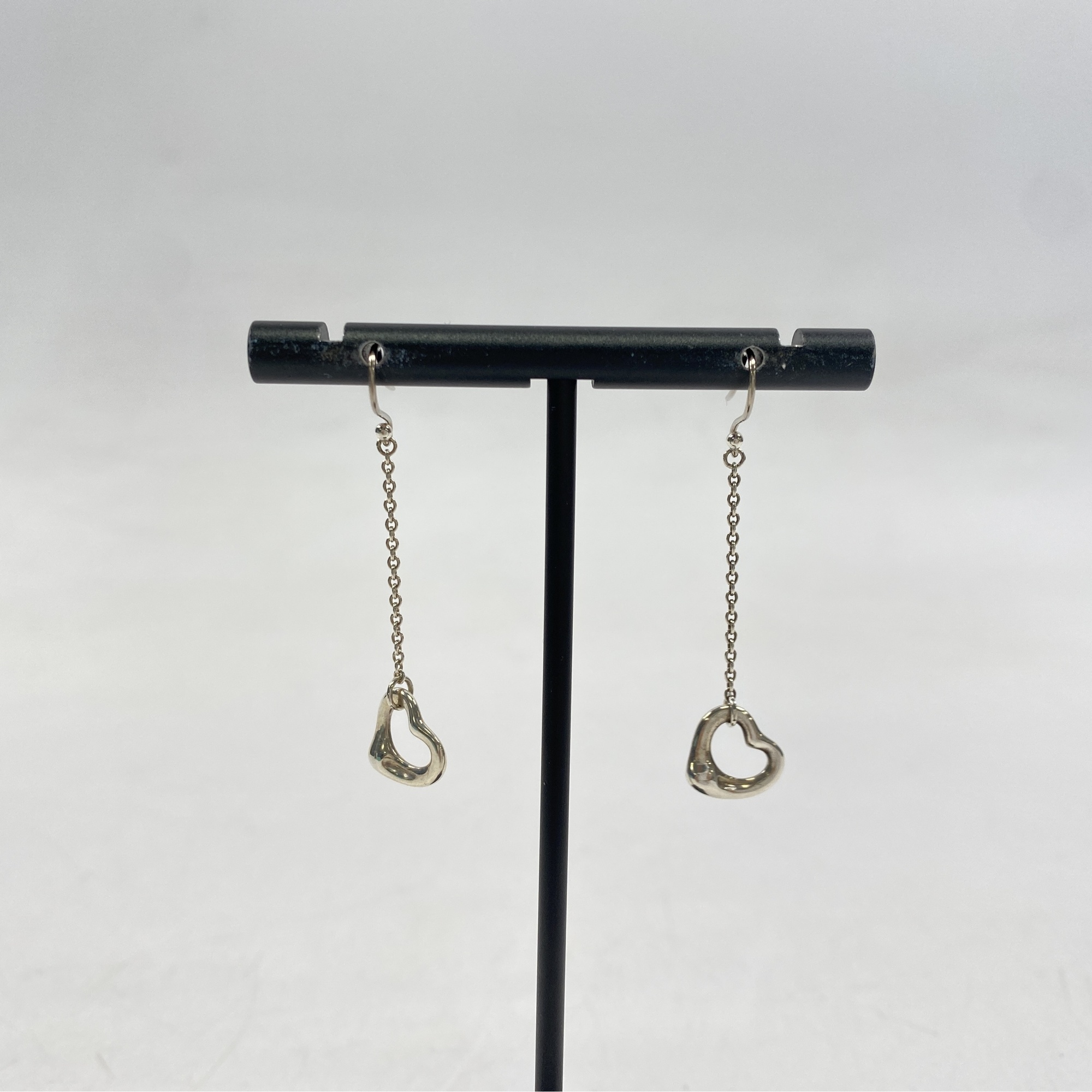 ティファニー オープンハート ドロップピアス Ag925 2.2g 買取実績