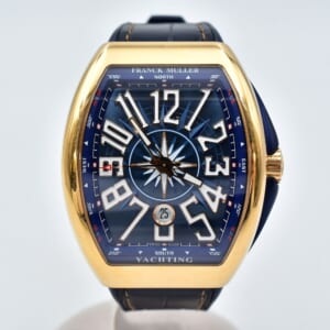 フランク ミュラー ヴァンガード ヨッティング 青文字盤 K18×ラバー/AT V45SCDT 買取実績【買取日：2025年10月16日】