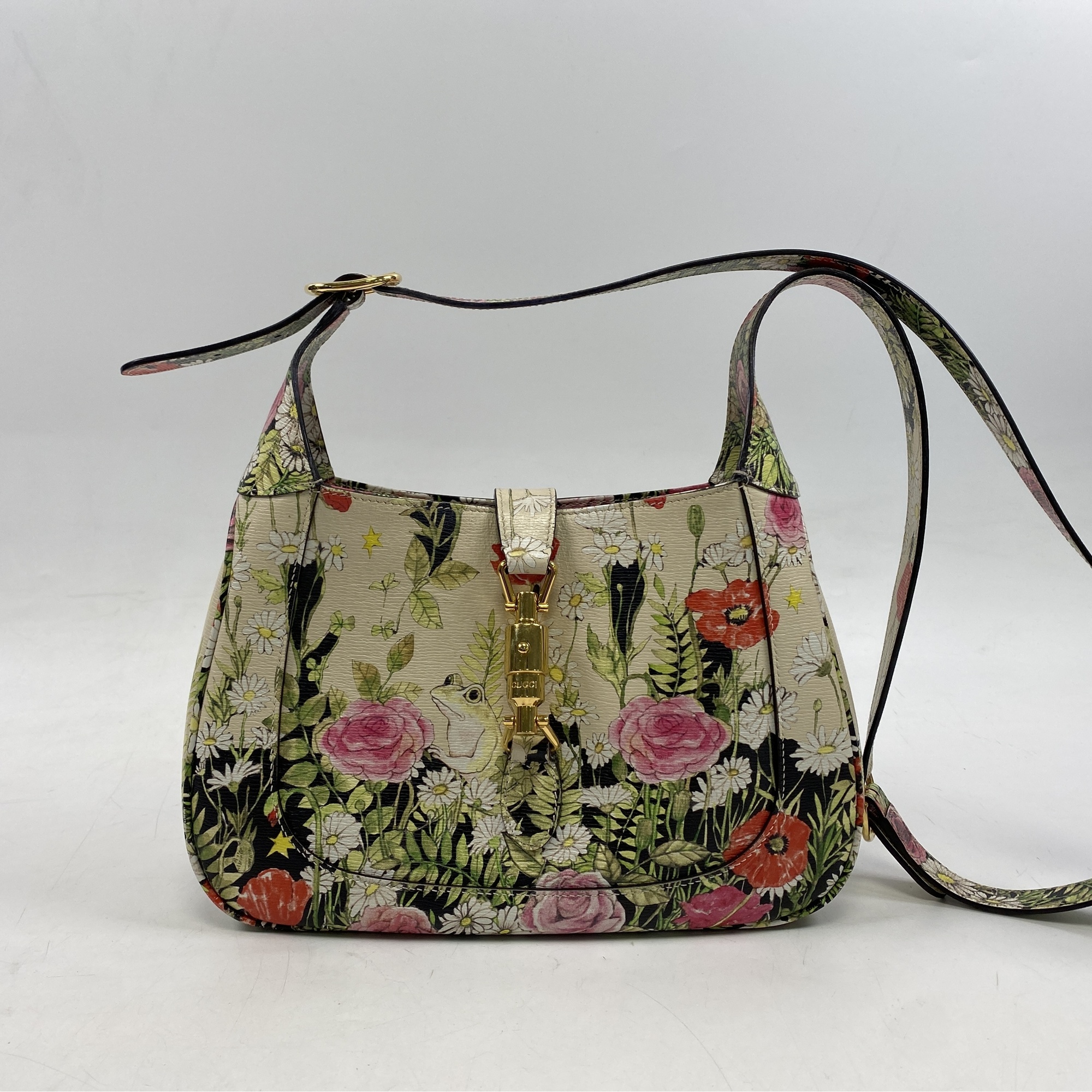 グッチ ジャッキー 1961 ヒグチユウコ 2way ショルダーバッグ ABランク