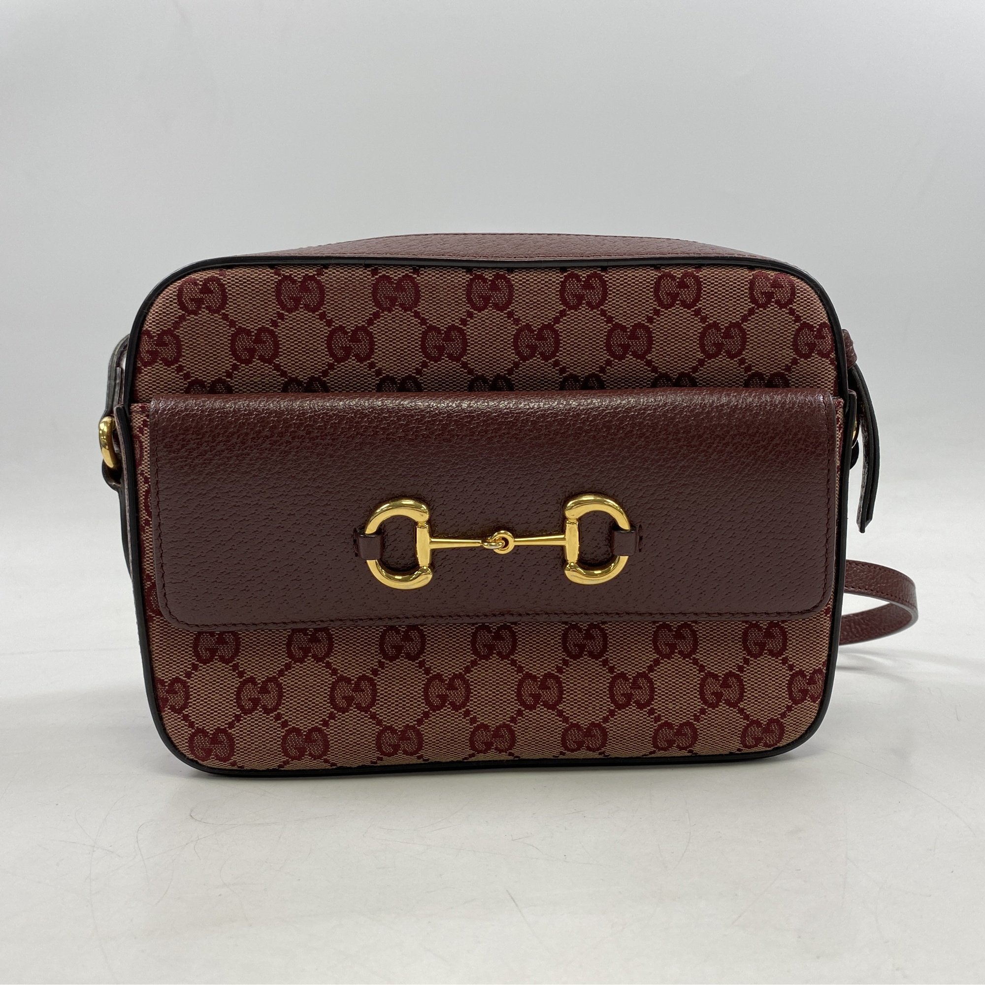 グッチ ホースビット1955 ショルダーバッグ 赤 ABランク