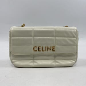 セリーヌ マトラッセ モノクローム 白 レザー 買取実績【買取日：2025年10月21日】