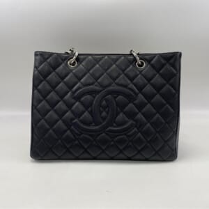 シャネル ココマーク マトラッセ チェーンショルダーバッグ 黒 キャビアスキン SV金具 買取実績【買取日：2025年10月21日】