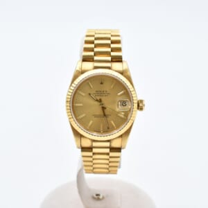 ロレックス デイトジャスト シャンパン文字盤 YG/AT 68278 買取実績【買取日：2025年10月23日】