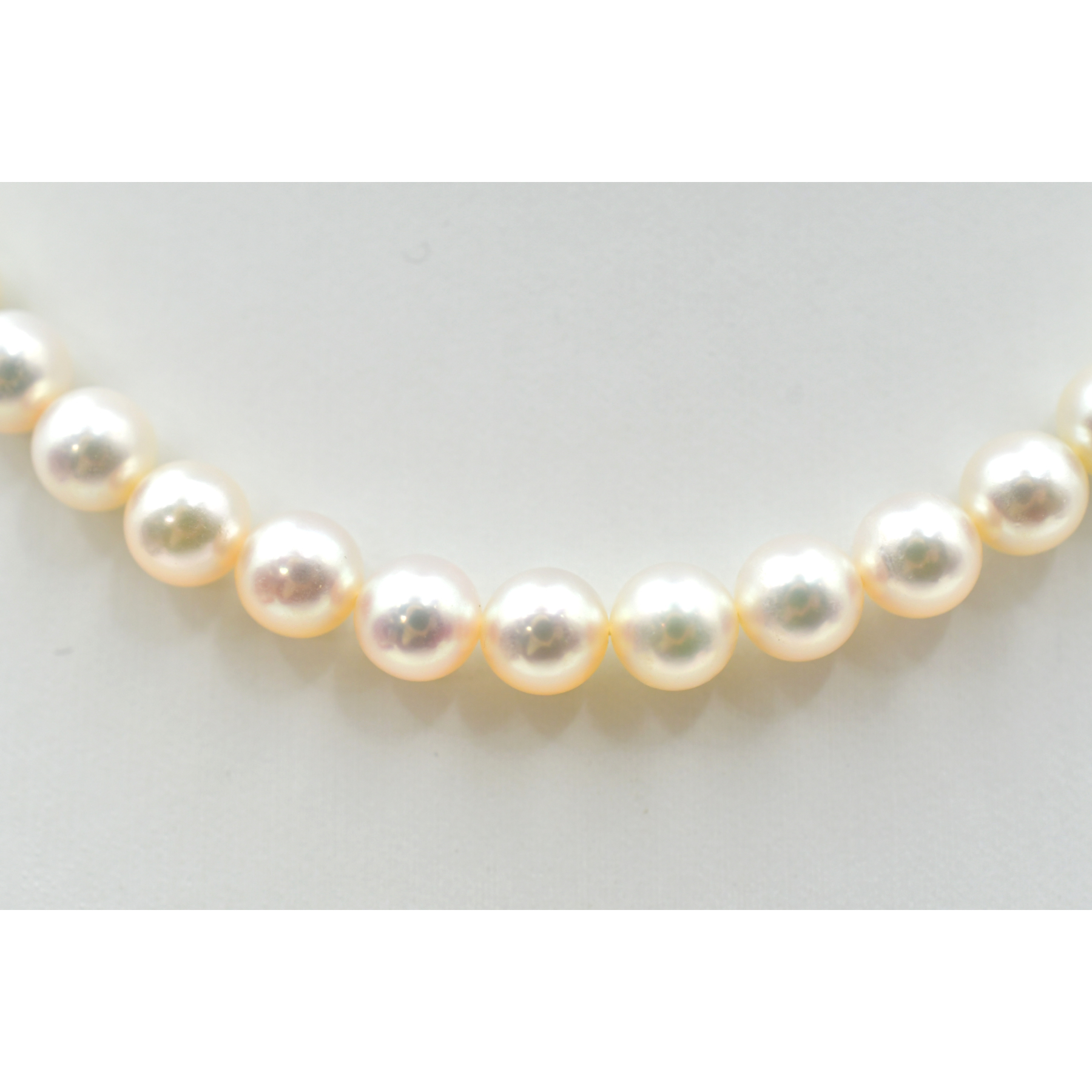 ミキモト パールネックレス K14WG 7mm Aランク