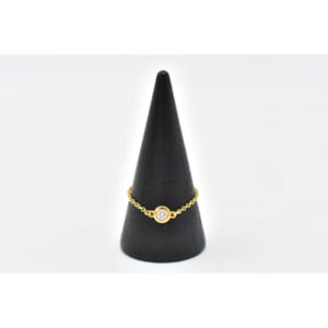 ティファニー バイザヤード 1PDチェーンリング Au750YG 買取実績【買取日：2025年10月7日】