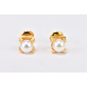 カルティエ Cドゥカルティエ パール ピアス Au750PG 買取実績【買取日：2025年10月7日】