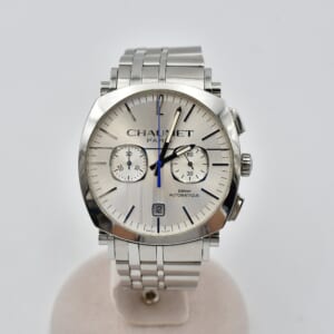 ショーメ ダンディクロノ シルバー文字盤 SS/AT W11690-30B 買取実績【買取日：2025年10月5日】