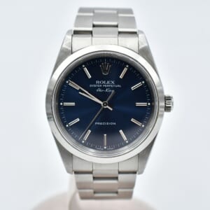 ロレックス エアキング 青文字盤 SS/AT 14000 買取実績【買取日：2025年10月8日】