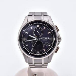 シチズン アテッサ ルナプログラム ムーンフェイズ 黒文字盤 Ti/QZ BY1001-66E 買取実績【買取日：2025年10月18日】