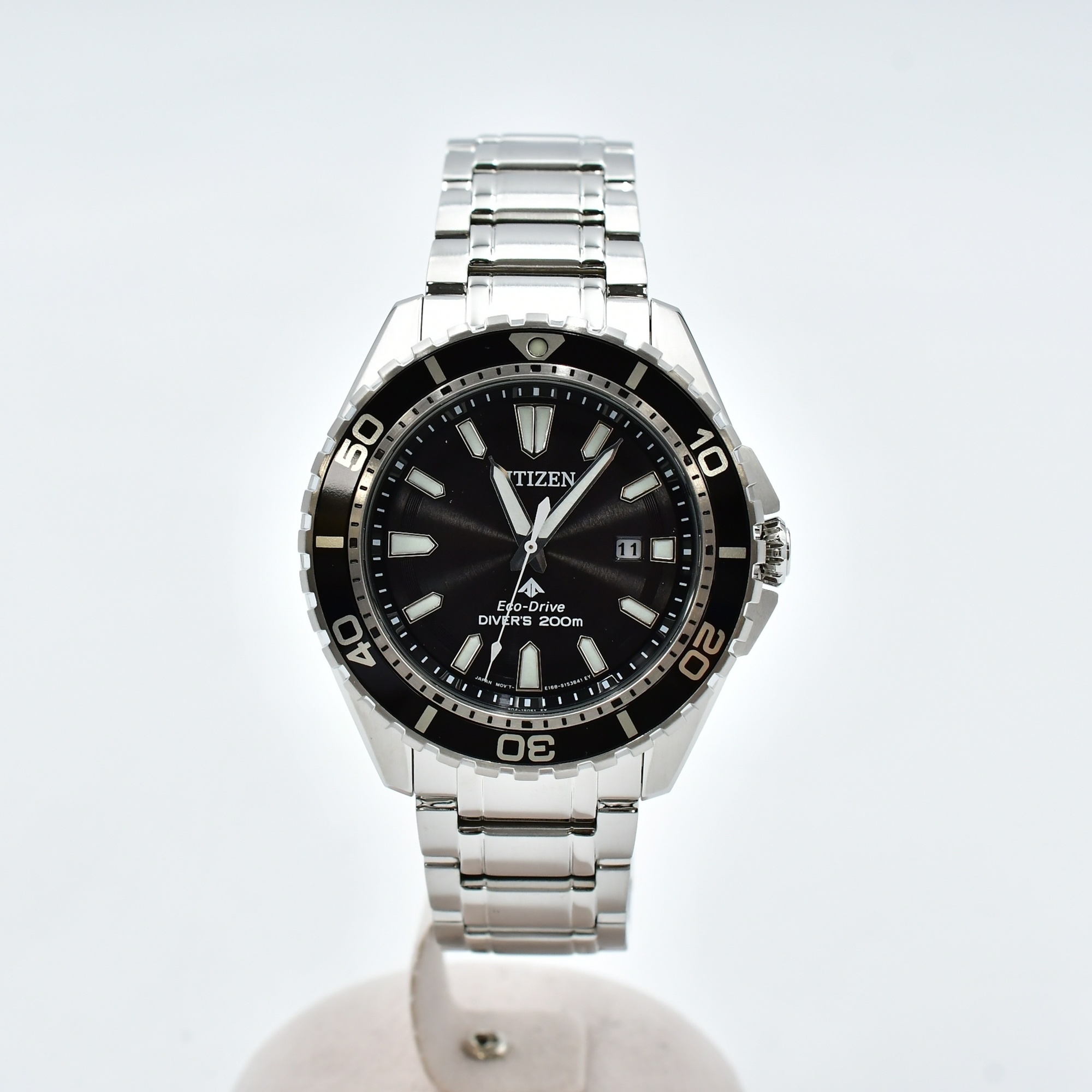シチズン プロマスター 黒文字盤 SS/ソーラー Nランク
