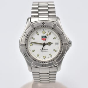 タグホイヤー プロフェッショナル デイト 白文字盤 SS/AT 669.706F 買取実績【買取日：2025年10月22日】