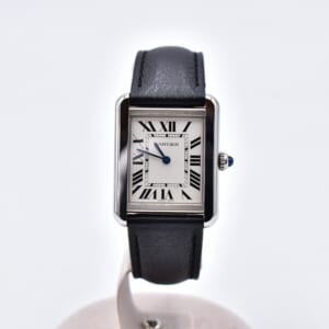 カルティエ タンクソロSM 白文字盤 SS×革/QZ WSTA0030 買取実績【買取日：2025年10月14日】