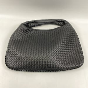 ボッテガヴェネタ イントレチャート ホーボー ハンドバッグ 黒 レザー 買取実績【買取日：2025年10月25日】