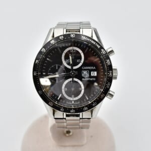 タグホイヤー カレラ タキメータークロノグラフ 黒文字盤 SS/AT CV2010.BA0794 買取実績【買取日：2025年10月1日】